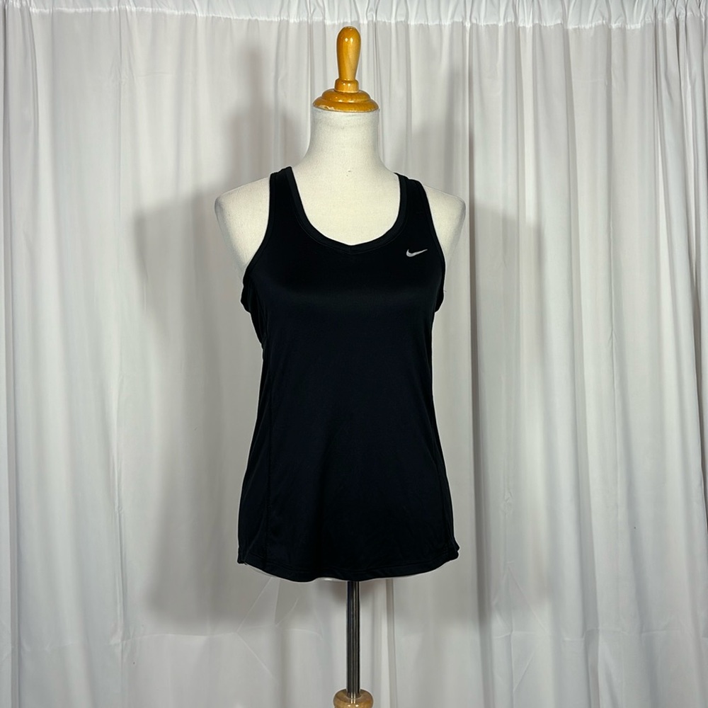 Nike running black workout top